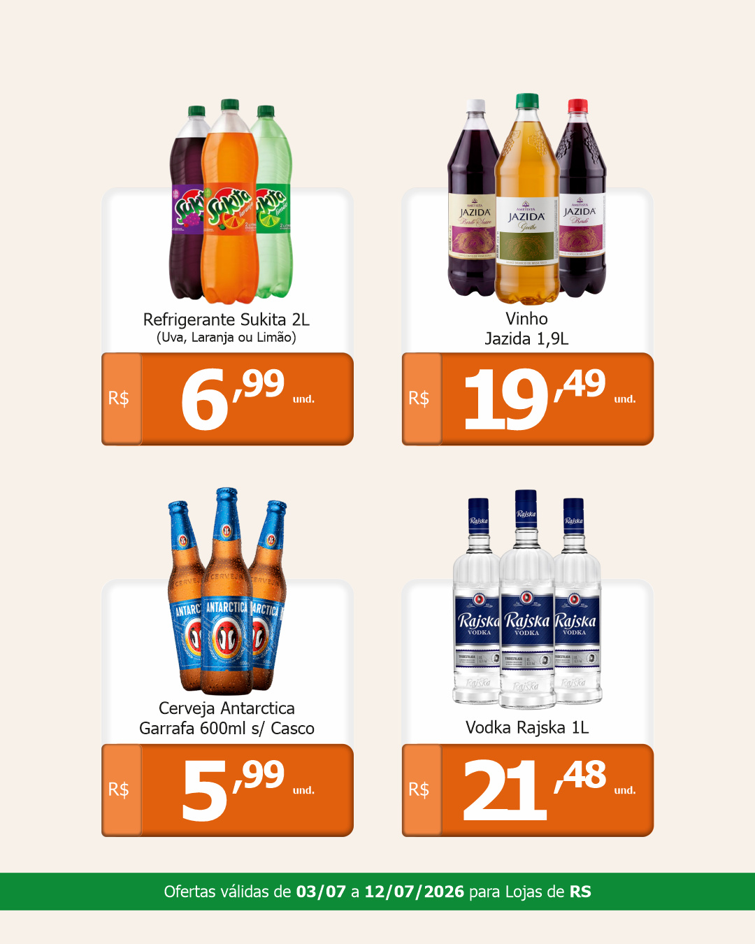 Dezena de Ofertas RS