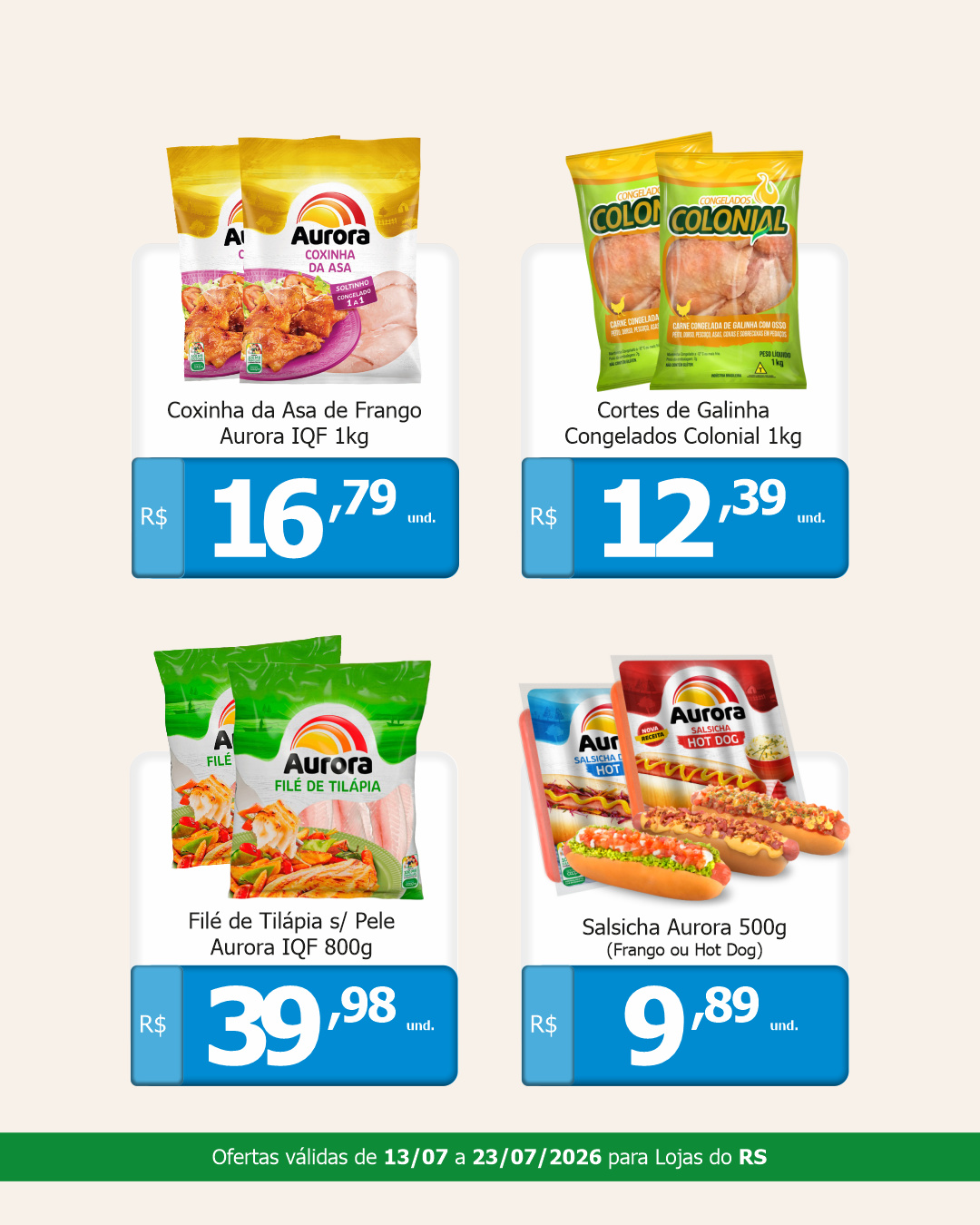 Dezena de Ofertas RS