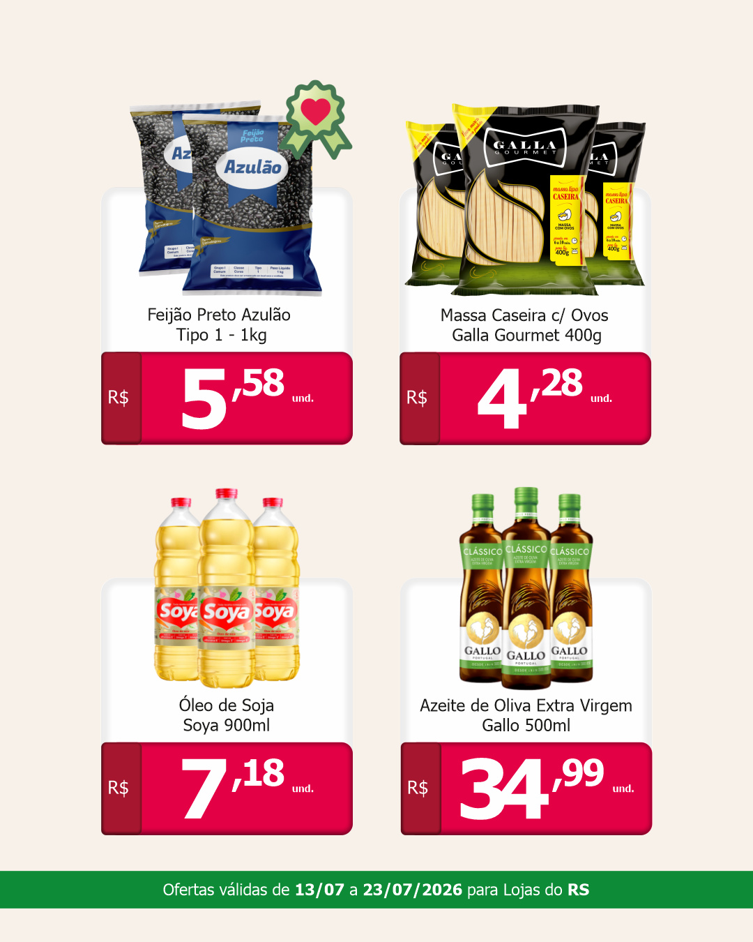 Dezena de Ofertas RS