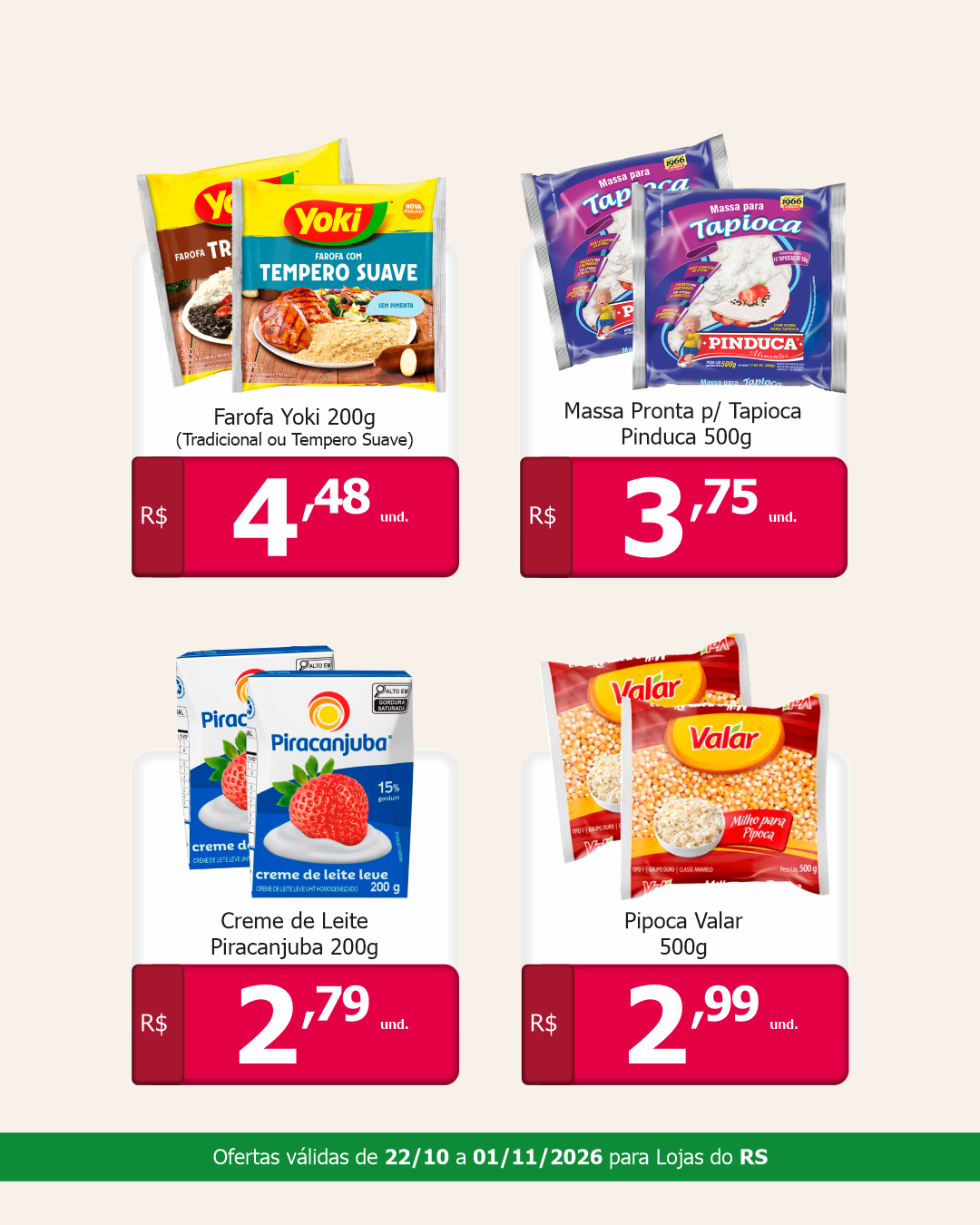 Dezena de Ofertas RS