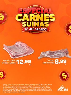 Especial de Carnes Su&iacute;nas 