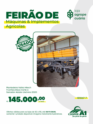 Feirão de Máquinas e Implementos Agrícolas