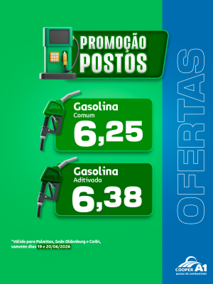 Promo&ccedil;&atilde;o da Gasolina
