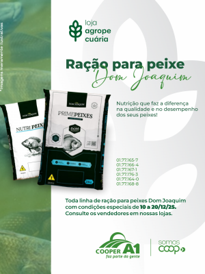 Ração para Peixe Dom Joaquim