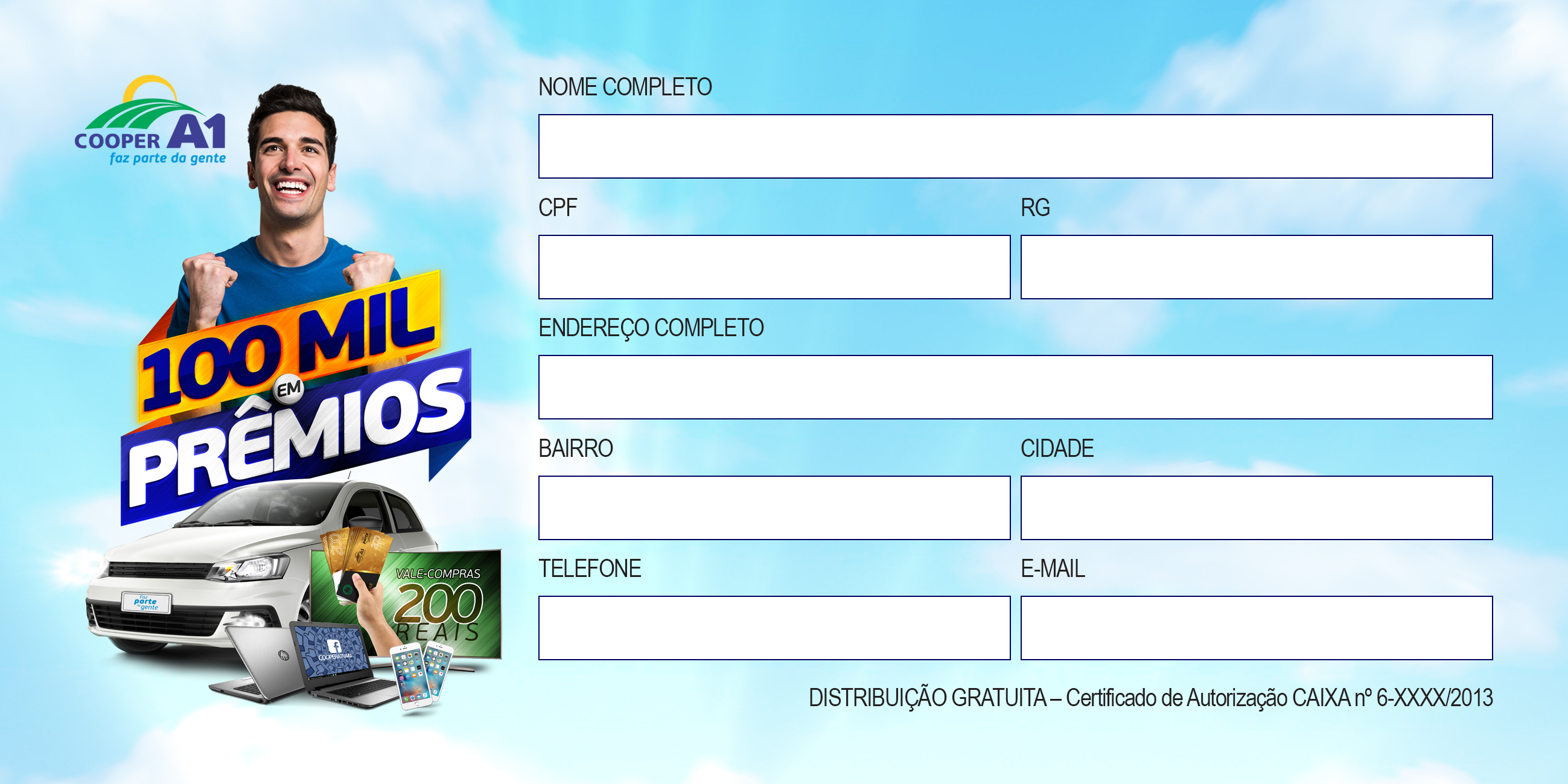 NESTE SÁBADO: Cooper A1 sorteará 15 smartphones na Promoção R$ 100 mil em Prêmios