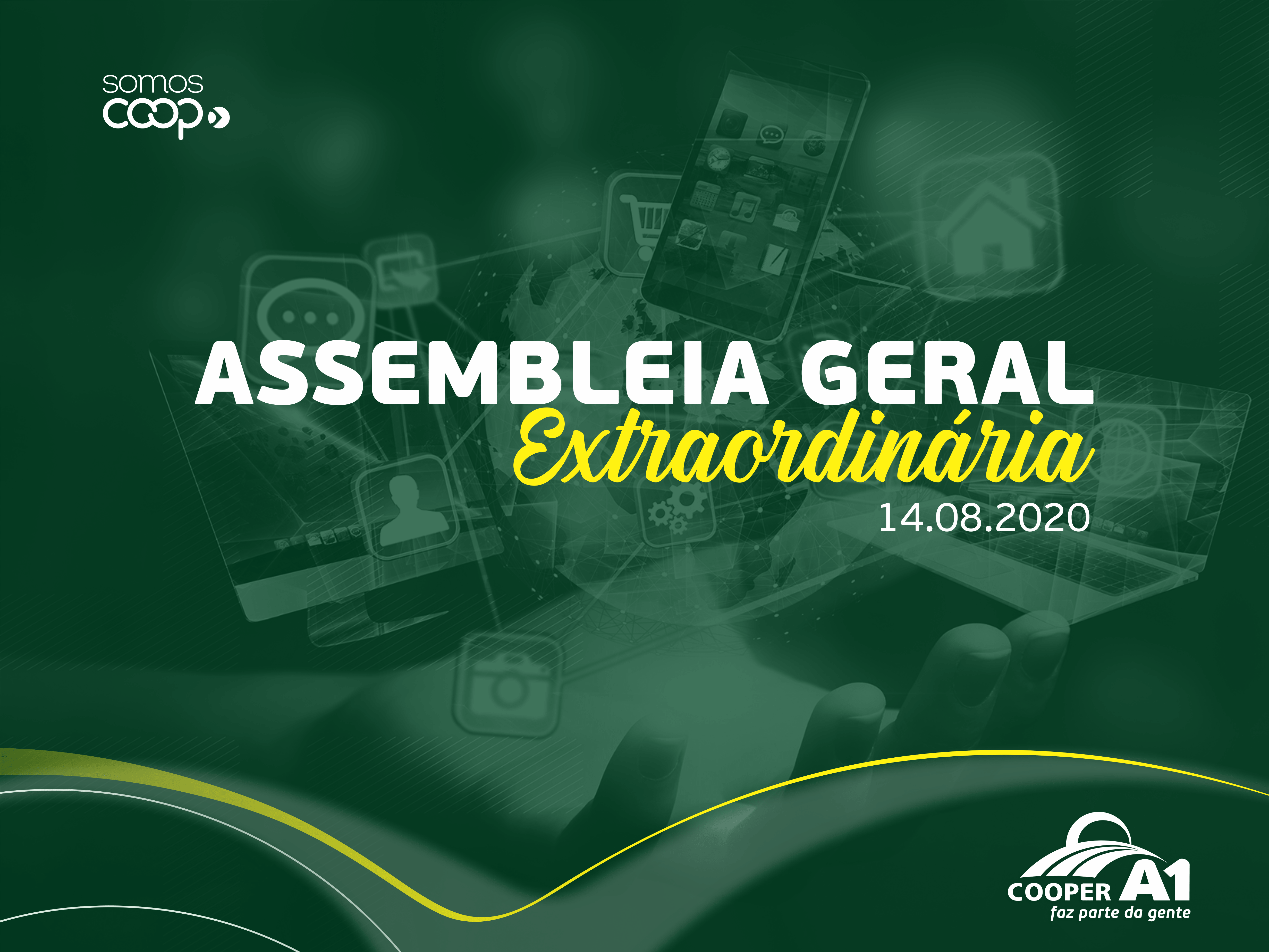 COOPER A1 REALIZARÁ ASSEMBLEIA GERAL EXTRAORDINÁRIA SEMIPRESENCIAL