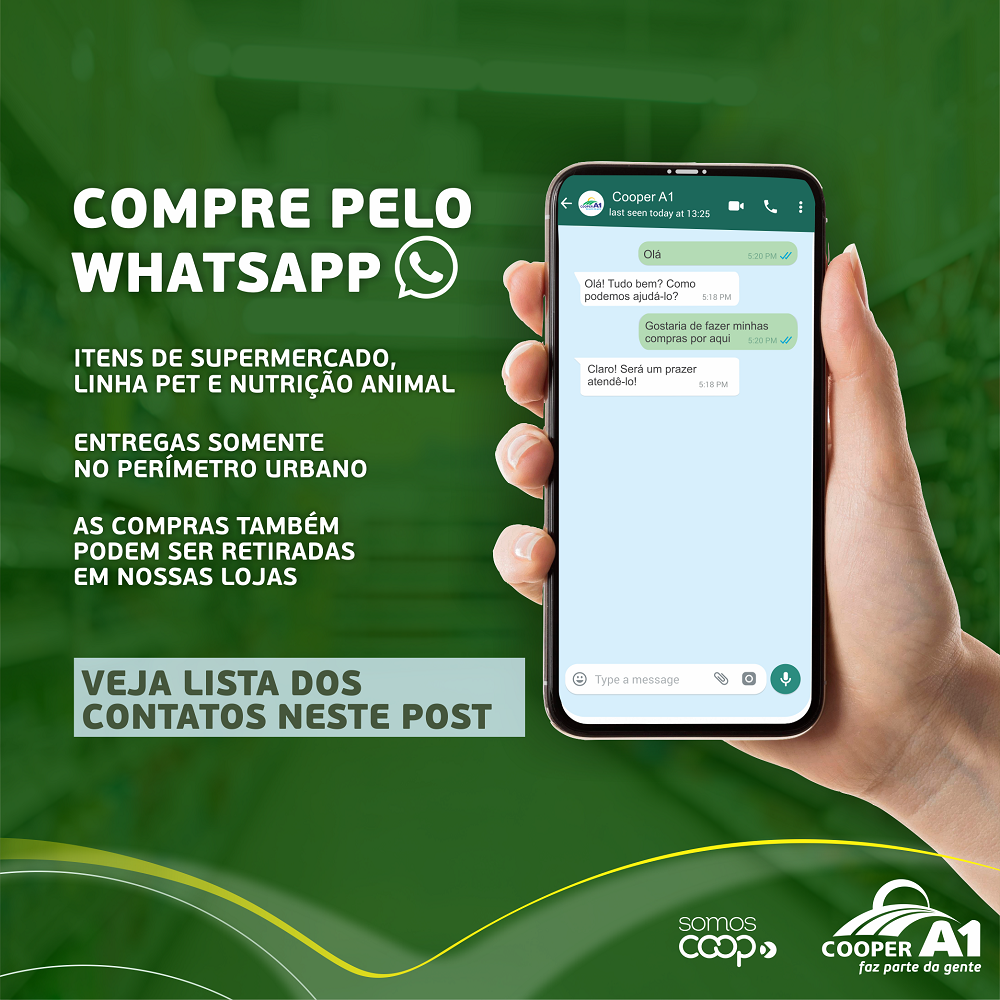 VAREJO: Cooper A1 incentiva compras por aplicativo