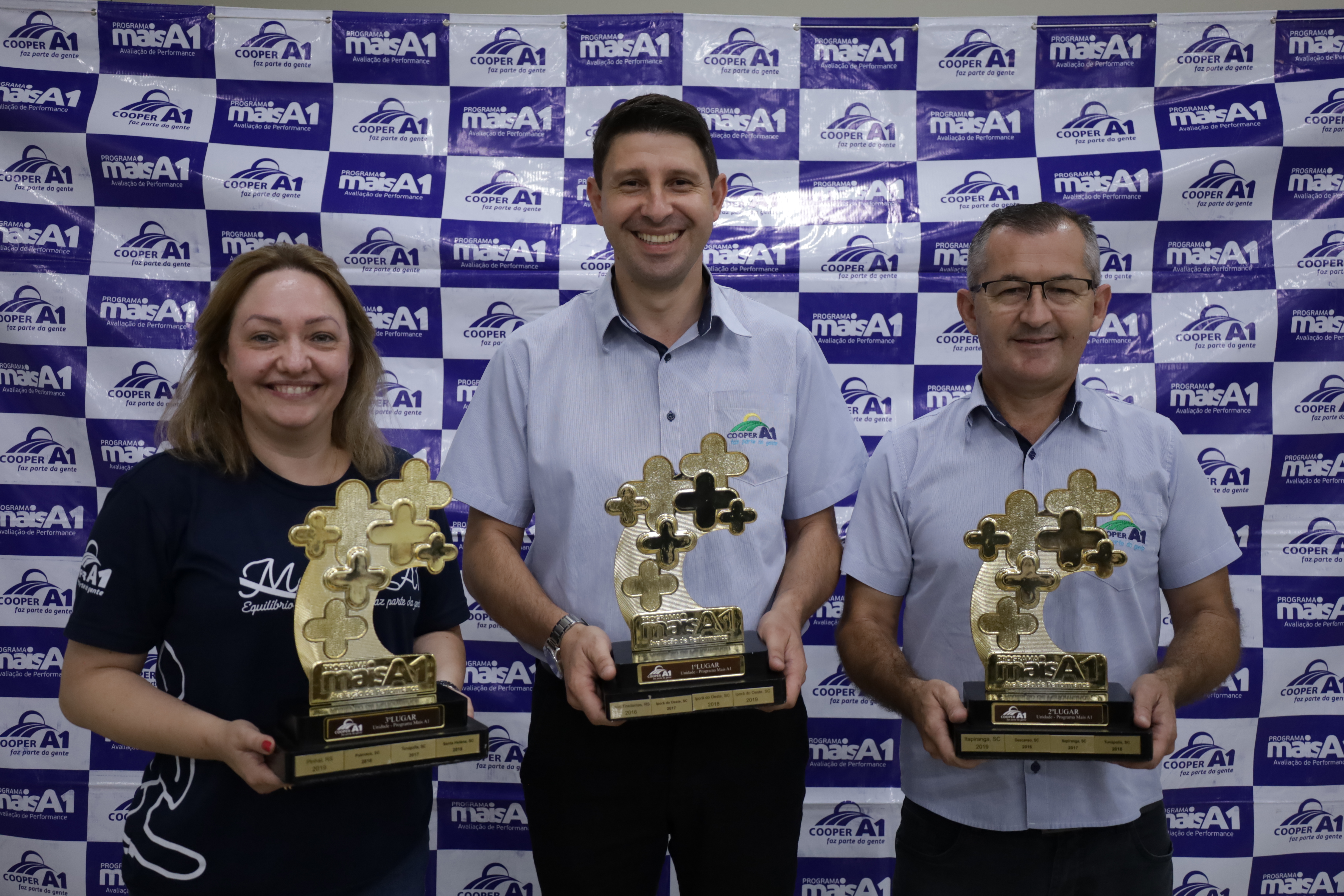 PROGRAMA MAIS A1: Cooper A1 homenageia colaboradores e unidades destaques de 2021