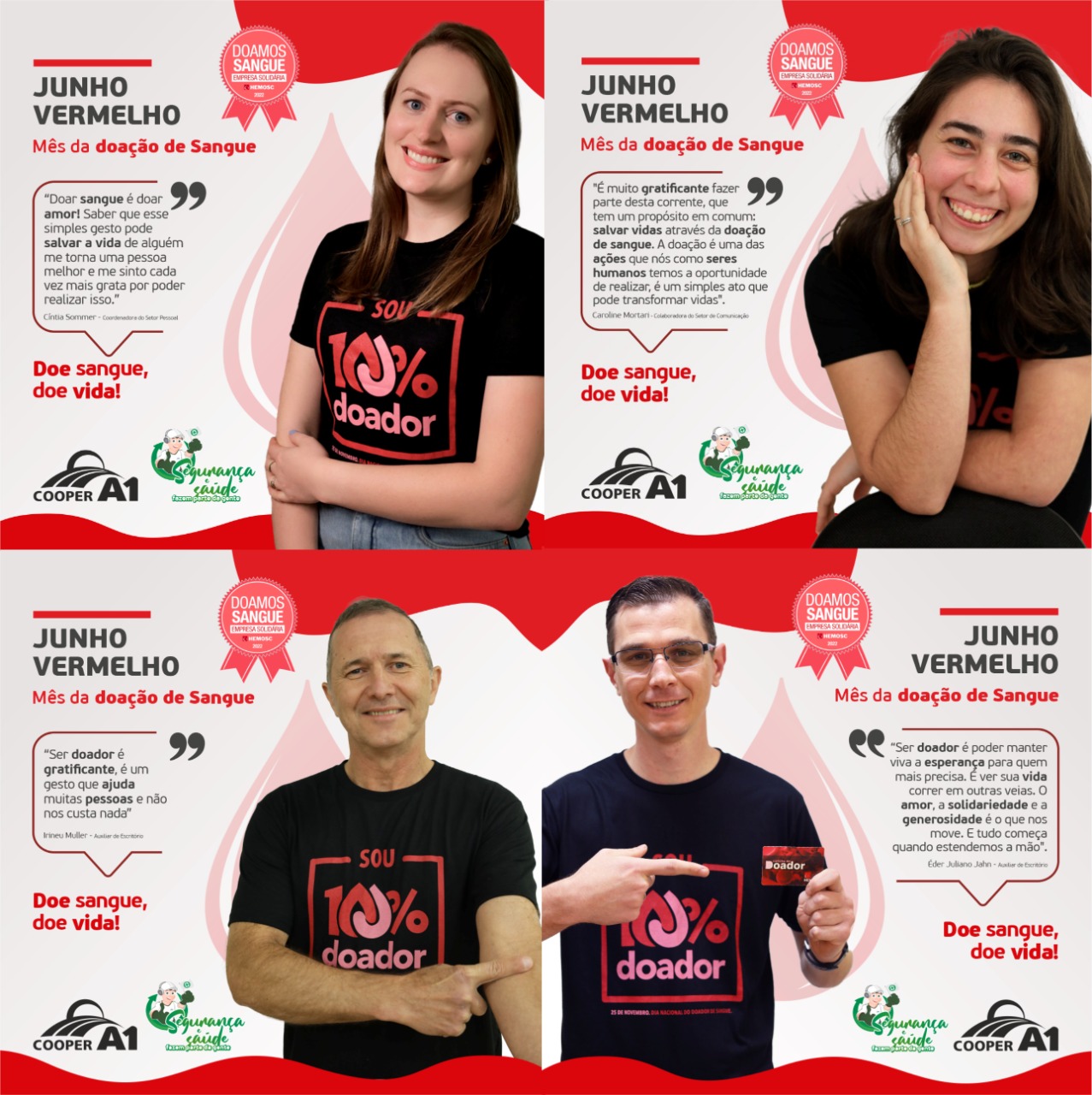 ‘CALENDÁRIO COLORIDO DA SAÚDE’