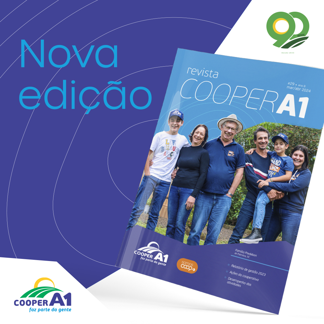 NOVA EDIÇÃO: Revista Cooper A1 