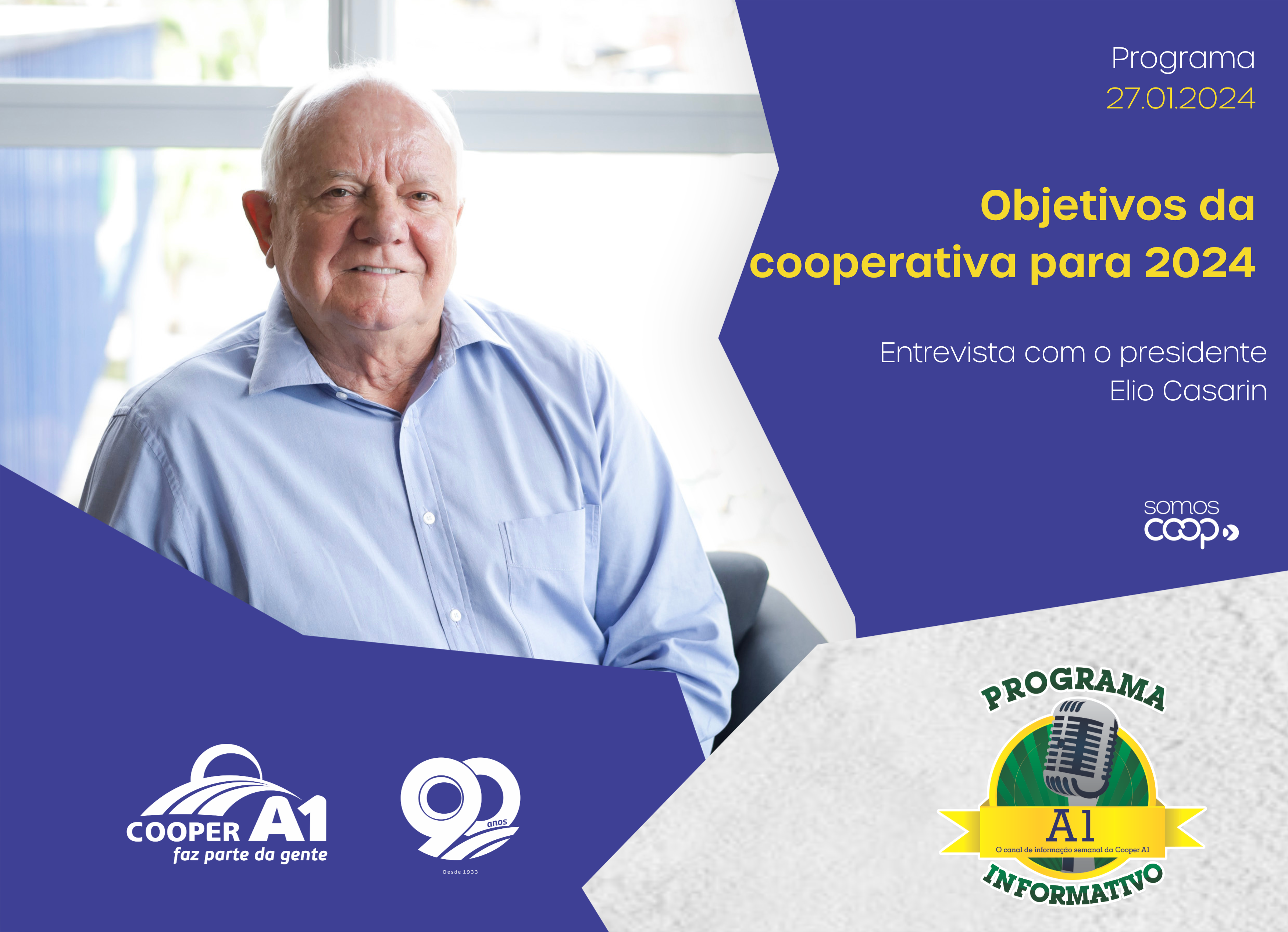 INFORMATIVO A1 27.01.24: Objetivos da cooperativa para 2024